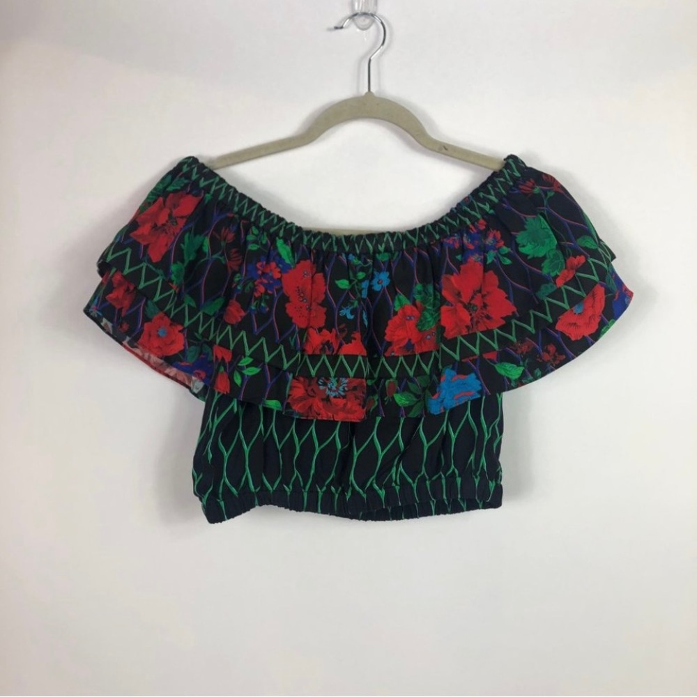KENZO x H&M Floral Crop Top Size 8